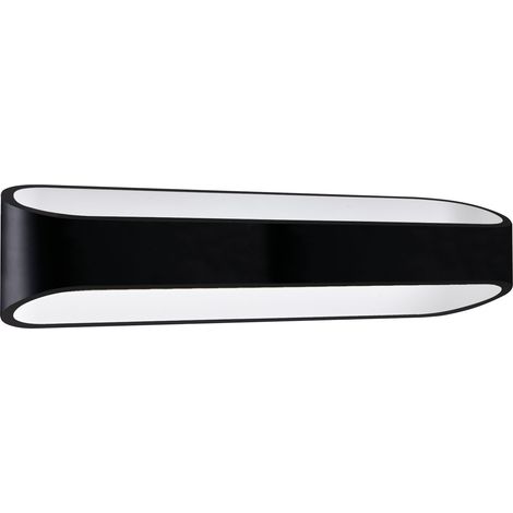 PALACE - Applique Mur, noir/blanc, LED intég. 2x9W 3000K 1100lm, dimmable (1/5)