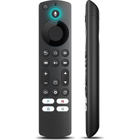 Ersatz-Sprachfernbedienung für Insignia, Toshiba und Amazon Smart-TVs, kompatibel mit 4K TV Stick, 4K Max und Cube. (1/3)