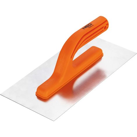 Truelle droite, 270 x 125 mm, manche en plastique