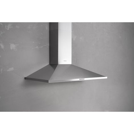 Silverline 2240.9.733.04 Cappa a parete 90 cm 295 m³-h Classe D 63 dB Pulsanti colore Inox (1/4)