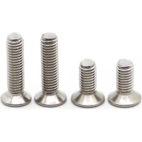 20/50 pièces M2 M2.5 M3 Longueur 4–30 mm Acier inoxydable 304 Vis à tête fraisée Torx six longueurs