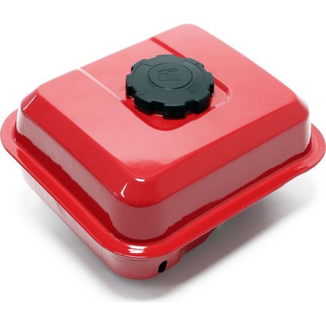 Réservoir d'essence rouge 3,6 l pour moteur thermique 6,5 CV – Compatible moteurs OHV Lifan – Bouchon inclus – (1/4)