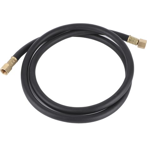 Tuyau de gaz en caoutchouc de 1,5 m (4,9 pi) avec câble de connexion MIG/MAG et filetage G1/4 pour air comprimé, azote et argon (1/5)