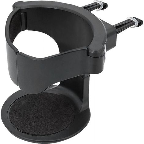 Support Pour Tasse - Pour Sortie D'Aération Automobile - Compatible Avec Lames Horizontales - Charge Maximale 1 Kg - Noir (1/5)