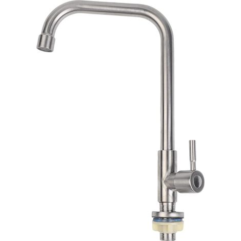 Mitigeur lavabo extractible, inox, pour vasque et shampooing (1/5)