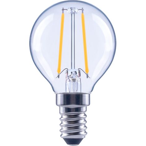 AMPOULE FILAMENT À LED, E14, 250LM REMPL. 25W, AMP. GOUTTE, BLC CHD XAVAX (1/5)