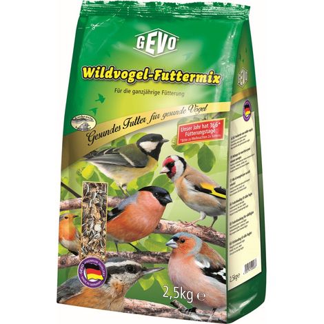 GEVO® Wildvogel-Futtermix für ganzjährige Fütterung - 2,5 kg