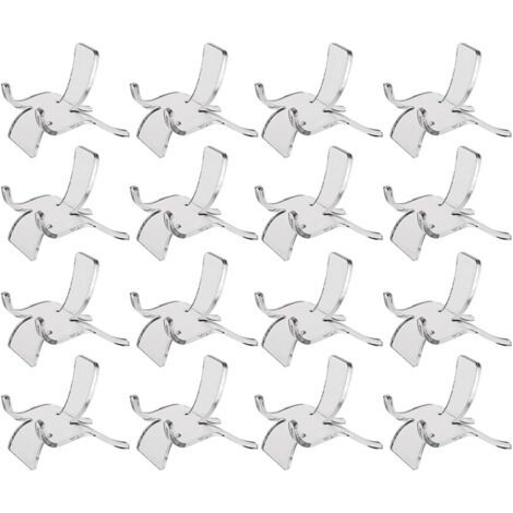 BUNTHAUS Présentoir en Acrylique Transparent pour Cristaux 24 Pièces, Support Sphérique pour Pierres Précieuses, Rangement Compact pour Bijoux et Objets Décoratifs, pour Exposition (1/5)