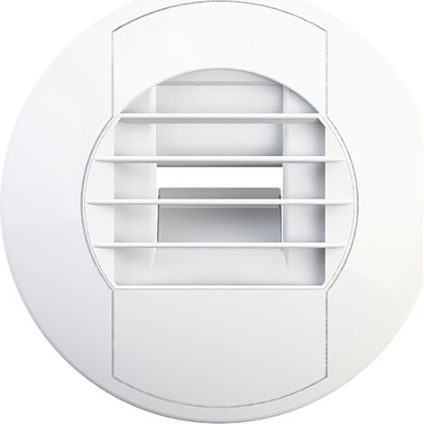 HYGRO TEMPO - Bouche hygroréglable électrique à piles AA - Cuisine 15-45/135 m³/h (1/2)