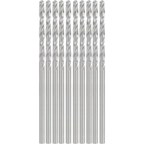 10 forets hélicoïdaux à tige droite, 1,9 mm, pour machines à perler les perles. (1/5)