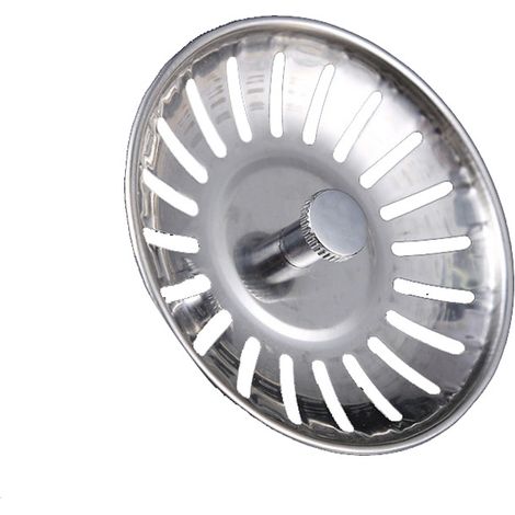 Sollbry Filtro de acero inoxidable para fregadero de cocina (2 unidades, 7,8 x 5,5 cm) (1/4)