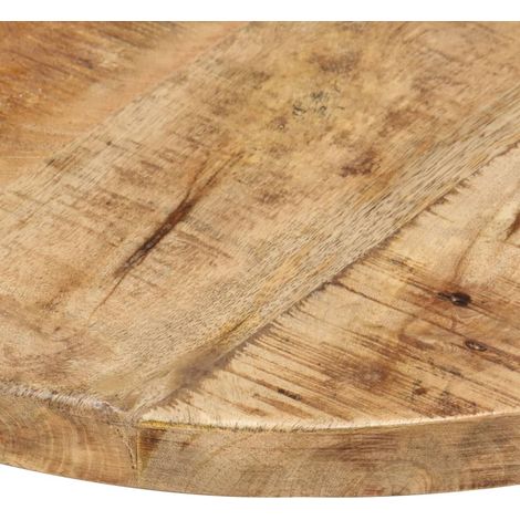 Maison Exclusive - Tischplatte Massivholz Mango Rund 25-27 mm 40