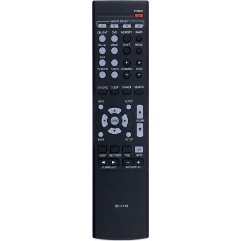 Ersatz-Fernbedienung RC-1170 kompatibel mit Denon AV-Receivern (1/5)