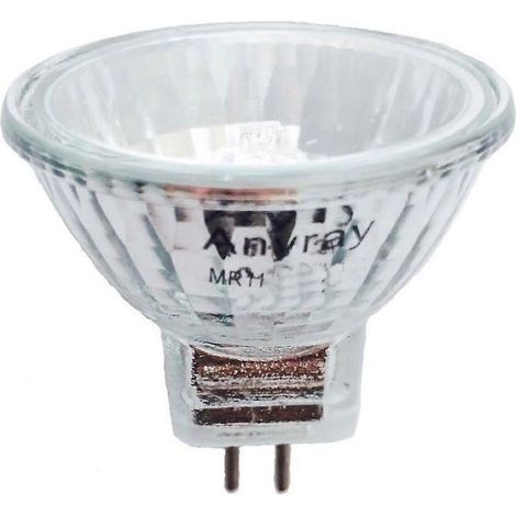 Ampoule lumineuse de Noël transparente MR11 6V10W à fibre optique, offrant un éclairage vif et ciblé. (1/5)