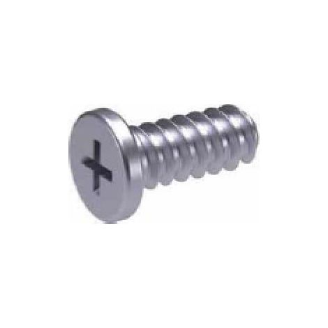 tornillo euro. acero. zincado. rosca gruesa. plana avellanada. diámetro 10mm - italiana ferramenta ( color:000000 400)