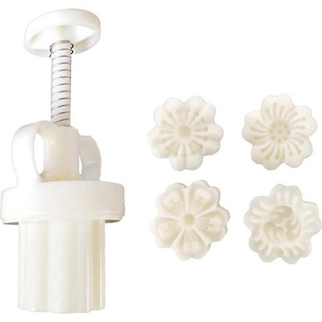Mondkuchenform 25g Kirschblüten-Stempel Kuchen- und Keksausstecher Handdruck (1/5)