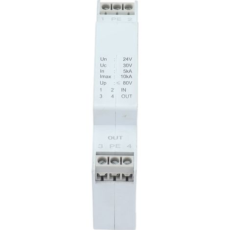 Überspannungsschutzgerät, Spannungsableiter, Blitzschutz, 24 V DC (1/5)