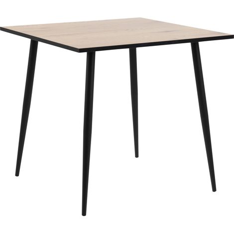 Willy Table à manger en imitation chêne sauvage. (1/5)