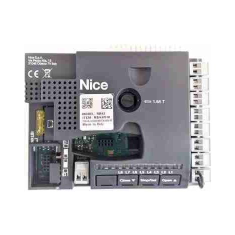 Nice – Rechange carte commande ROBUS-RUN1500 – SPRBA3R10 – Compatible RBA3 – Pour motorisation de portail – Maintenance et extension systèmes électroniques
