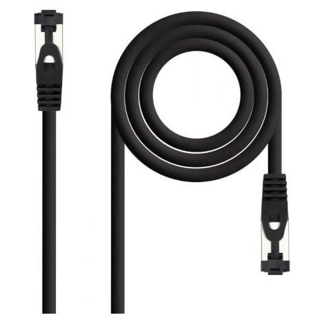 Cable de Red RJ45 SSTP Nanocable 10.20.2002-BK Cat.8.1/ 2m/ Negro