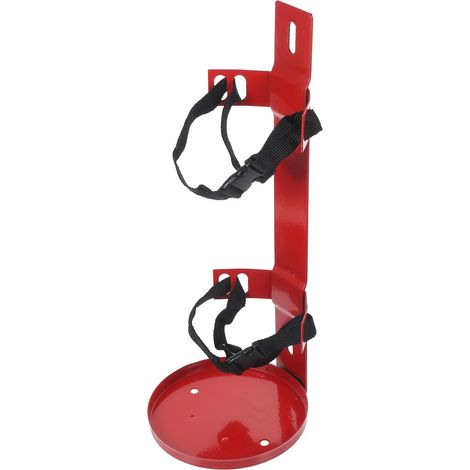 Extincteur mural rouge compact Unomor en fer et polyester (1/5)
