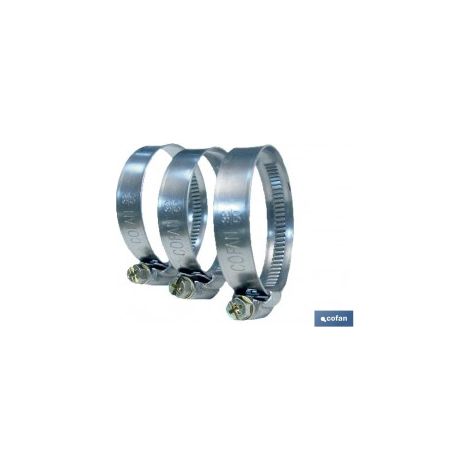 fascetta stringitubo cofan 9mm larghezza fissaggio filettato integrato