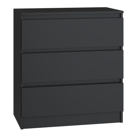 ASTER T3  Drawer Dresser bedroom/office/living room 77x70x40 / 3 drawers  Modern storage furniture Chiffonier Scandinave style  Dressing room