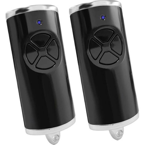 Telecomando a 868 MHz per Hörmann HSE4 BS, telecomando di ricambio a 4 canali per Hörmann, telecomando per cancelli e porte da garage compatibile con Hörmann HSM4 HSE2 HS1 HS4 HSZ1 (2 pezzi) (1/5)
