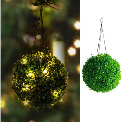 Lanterna solare sospesa Lanterna cambia colore impermeabile da esterno con catena decorativa sospesa per cortile, patio, portico, balcone, 20 cm, giardino Art Déco (1/5)