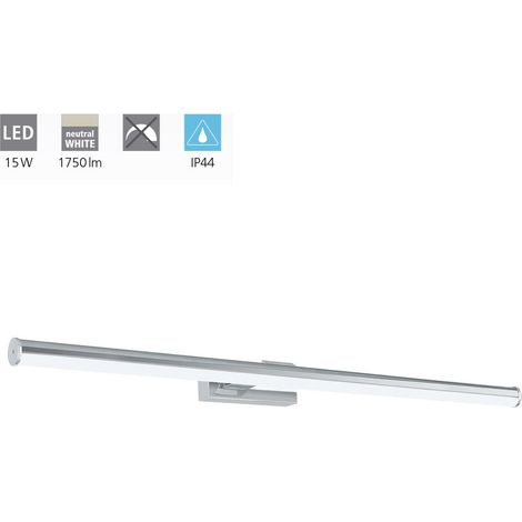 Eglo Vadumi Wandleuchte für Spiegel LED 78cm, 4000K Neutralweiß, Stahl (97083) (1/4)