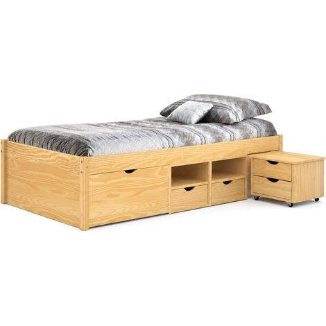 Letto Matrimoniale Cavallo, Letto Matrimoniale Contenitore, Matrimoniale, Marrone