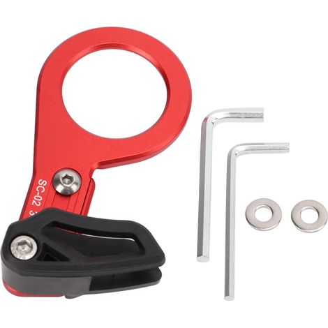 Kettenführung für Mountainbikes – Kettenstabilisator und -abweiser für Fahrräder – Rot (1/5)