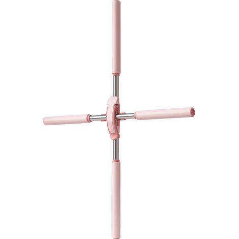 Haltungskorrektor – Schmerzlinderung für Nacken und Rücken – Erwachsene/Jugendliche – Edelstahl/Canvas – Rosa/Blau/Grün – Länge 54–86 cm – 580 g – Einzelstück (1/5)