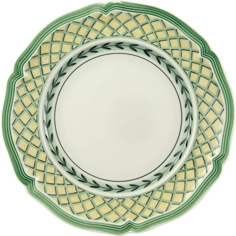 Assiette à Pain Porcelaine Jaune 18 x 18 x 9 cm (1/2)