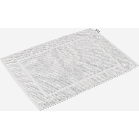 Tappeto bagno antiscivolo in cotone 50x70 Victor - Grigio chiaro (1/4)