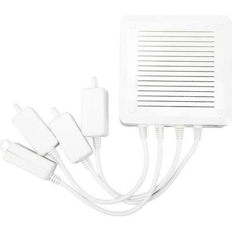 Akkuladegerät für Drohnen, Vierkanal-Ladezubehör, mit USB-Anschluss, kompatibel mit DJI Mini 3 Pro, europäischer Stecker, 100-240 V. (1/4)