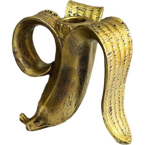 Chandelier À Bougie En Résine - Forme De Banane - Compatible Avec Bougies Coniques - Décor Intérieur - 1 Pièce (1/5)