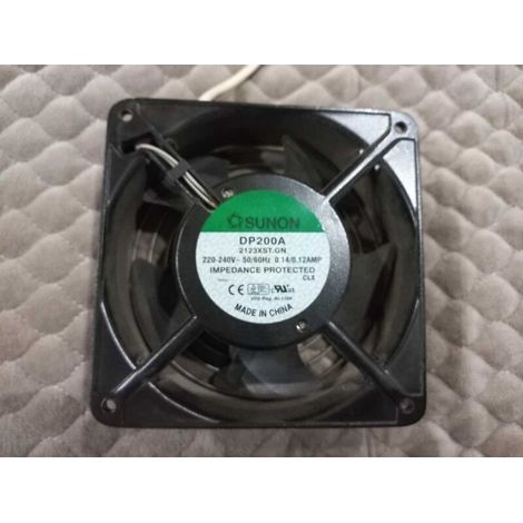 Ventilateur 230 V CA 120 x 120 x 38 mm, 2 câbles 22 W, DP200A 2123XSL.GN, ventilateur de cheminée (1/2)