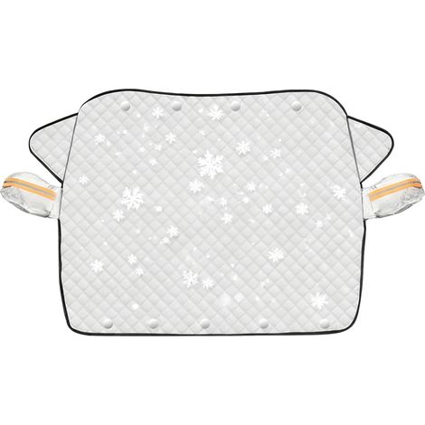 Housse de pare-brise – Protection magnétique à 3 couches, bouclier de voiture robuste et imperméable Protection légère, accessoire automobile d'hiver pour la glace, le froid, le gel, la pluie, le (1/5)