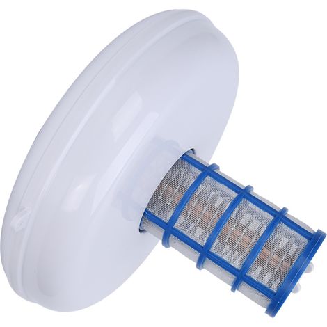 Purificateur d'eau de piscine à ions cuivre-argent, inhibiteur d'algues et désinfectant, alimenté à l'énergie solaire (1/5)