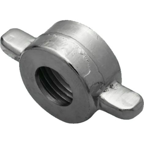 Écrou papillon raccord fileté 3/4 pouce pour tuyau CO2 en laiton nickelé - Universel 4 mm, 7 mm, 10 mm pour bars et restaurants