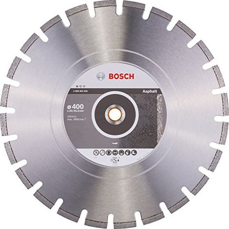 Bosch Standard per Asfalto disco da taglio 400 mm argento (1/3)