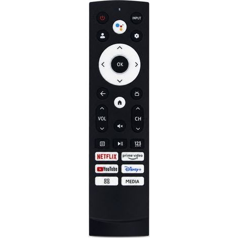 Télécommande TV Compatible avec Hisense ERF3S90H, Sans Commande Vocale, Sans Configuration (1/5)