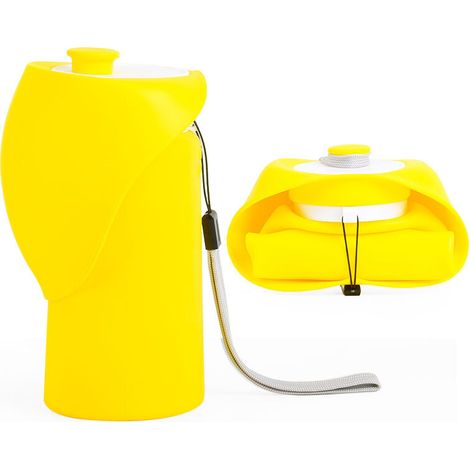 Tragbare Wasserflasche für Hunde – Hygienische Lösung für unterwegs (1/4)