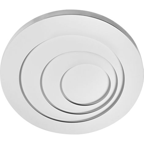 OSRAM Plafonnier LED ORBIS SPIRAL ROUND 685mm, blanc, 63W, 5000lm, couleur de lumière blanc chaud, distribution efficace de la lumière indirecte, longue durée de vie, module LED, rond, IP20, 3000K. (1/5)