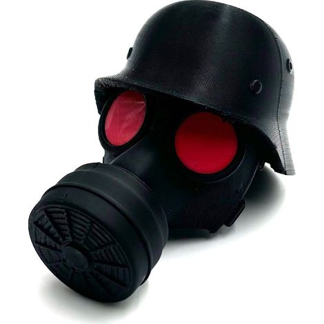 Cache attelage remorque, capuchon masque à gaz amusant, protection étanche et anti-poussière, accessoire déco pour boule de remorque (1/5)