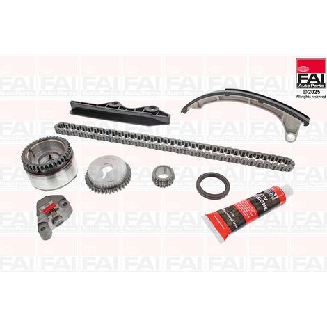 Kit de distribution par chaîne FAI AutoParts TCK46VVT NISSAN 13028-AX000