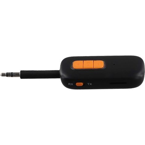 Émetteur et récepteur audio Bluetooth 5.4 combinés, adaptateur audio AUX 3,5 mm, compatible avec les téléviseurs, les voitures et les casques audio. (1/5)