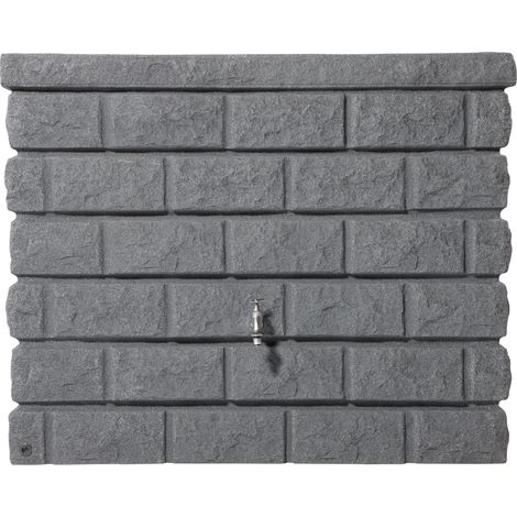 GARANTIA ROCKY Wandtank 400 Liter dark granite (1/10)
