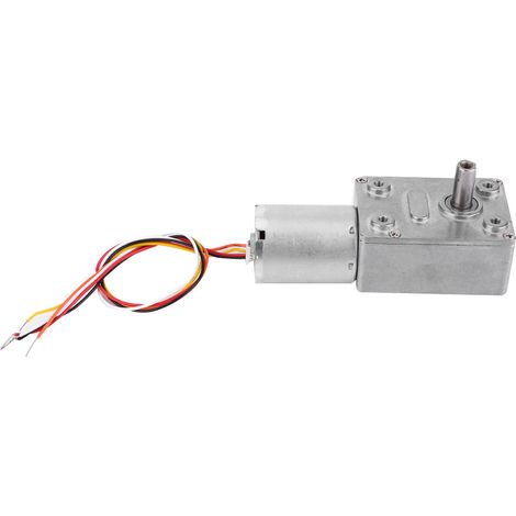 Moteur à vis sans balais CC 12/24 V, réducteur de vitesse, 4 à 150 tr/min (24 V, 18 tr/min) (1/5)